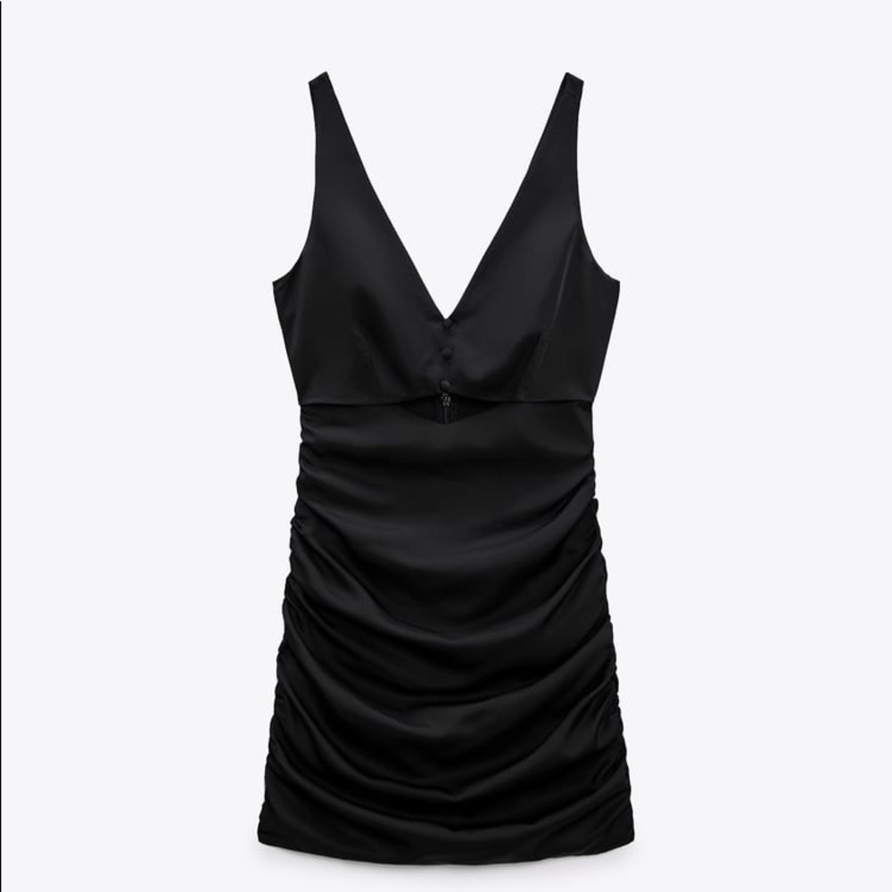 ZARA black mini dress